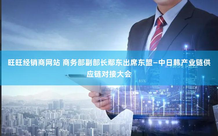 旺旺经销商网站 商务部副部长鄢东出席东盟—中日韩产业链供应链对接大会