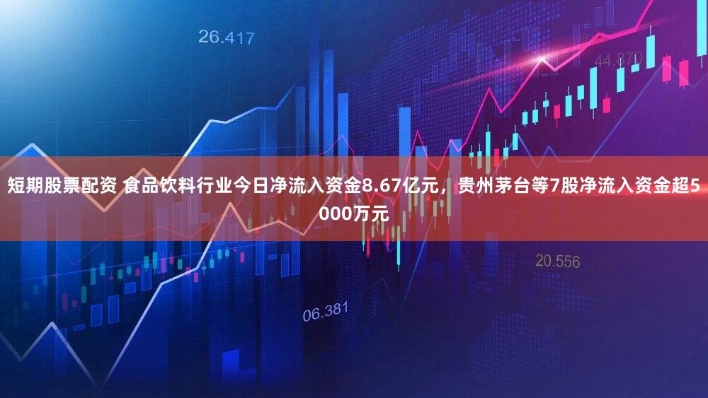 短期股票配资 食品饮料行业今日净流入资金8.67亿元，贵州茅台等7股净流入资金超5000万元