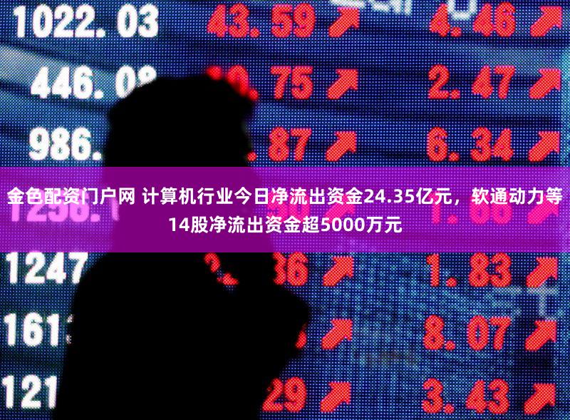 金色配资门户网 计算机行业今日净流出资金24.35亿元，软通动力等14股净流出资金超5000万元