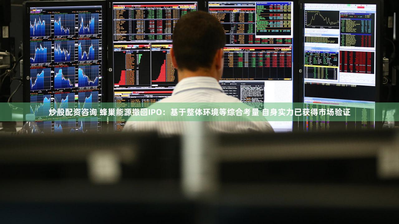 炒股配资咨询 蜂巢能源撤回IPO：基于整体环境等综合考量 自身实力已获得市场验证