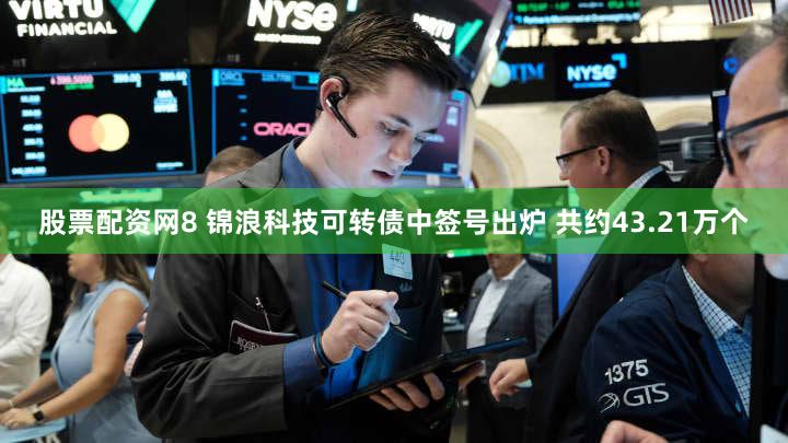 股票配资网8 锦浪科技可转债中签号出炉 共约43.21万个