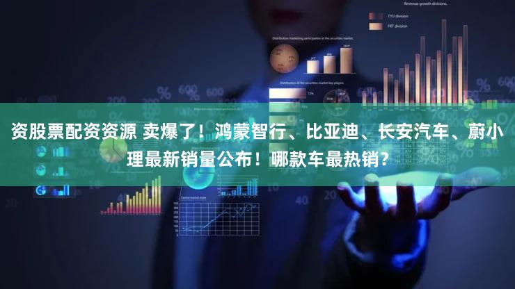 资股票配资资源 卖爆了！鸿蒙智行、比亚迪、长安汽车、蔚小理最新销量公布！哪款车最热销？